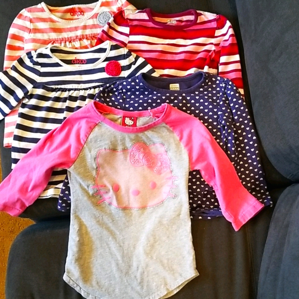 Long Sleeve Girls Lot 4t